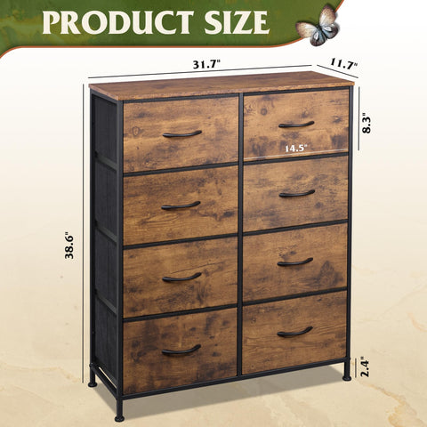 WLIVE dresser in living room setting demonstrates versatile placement.