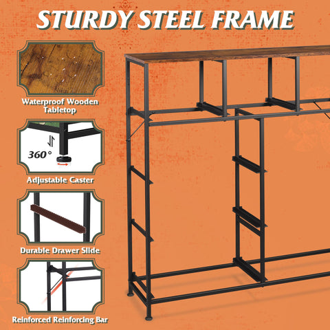 WLIVE adjustable feet image: floor-friendly contact on uneven surfaces.