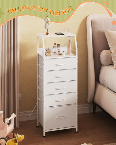 WLIVE nightstand easy assembly, ready in about 30 minutes.