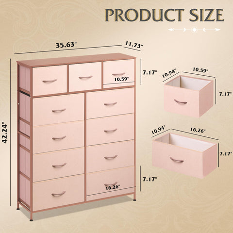 WLIVE dresser arrives with a clear assembly guide and protective packaging.