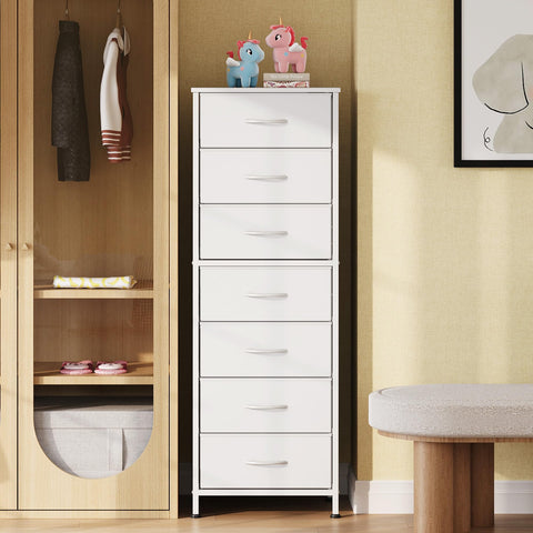WLIVE seven detachable fabric drawers keep clothes organized and accessible