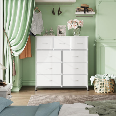 WLIVE steel-frame dresser provides sturdy daily-use support