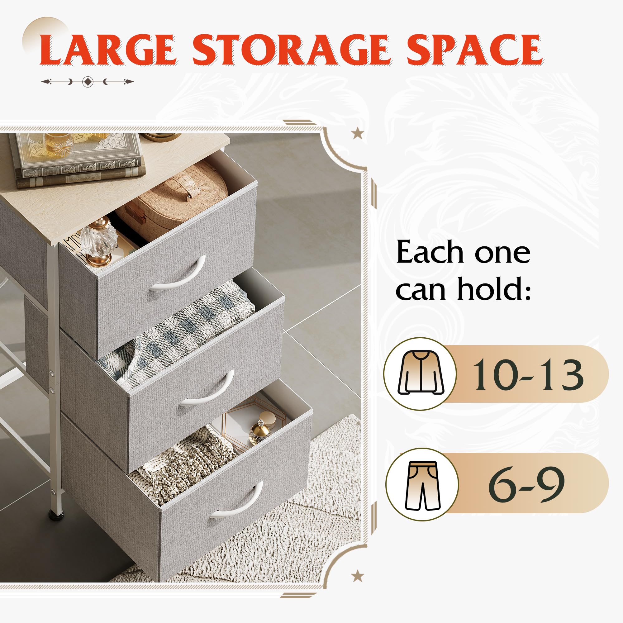 WLIVE steel-frame construction provides sturdy daily use.