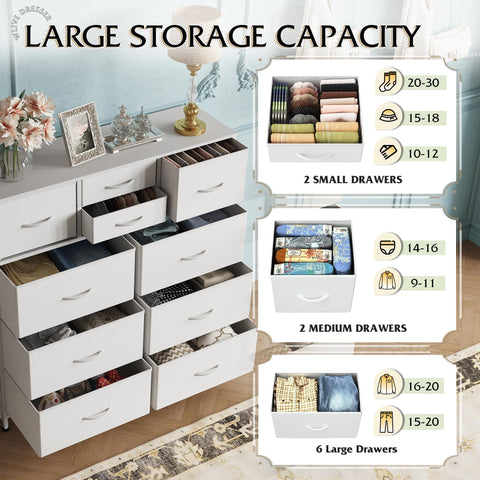 WLIVE sturdy metal frame supports a durable surface suitable for TV or decor items.