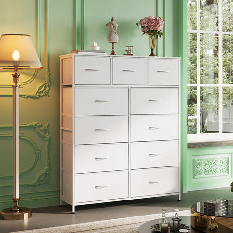 WLIVE 11-drawer fabric dresser helps control clutter in any room