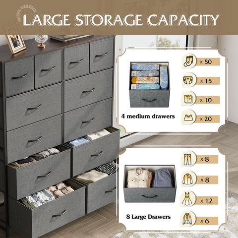 WLIVE dark grey finish suits modern bedrooms and living areas.