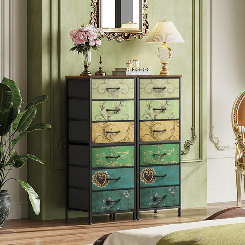WLIVE detachable fabric drawers offer flexible storage and easy reconfiguration.