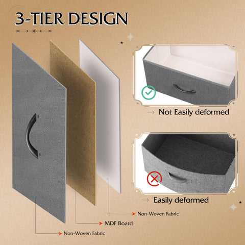 WLIVE wood top doubles as a stylish display shelf.