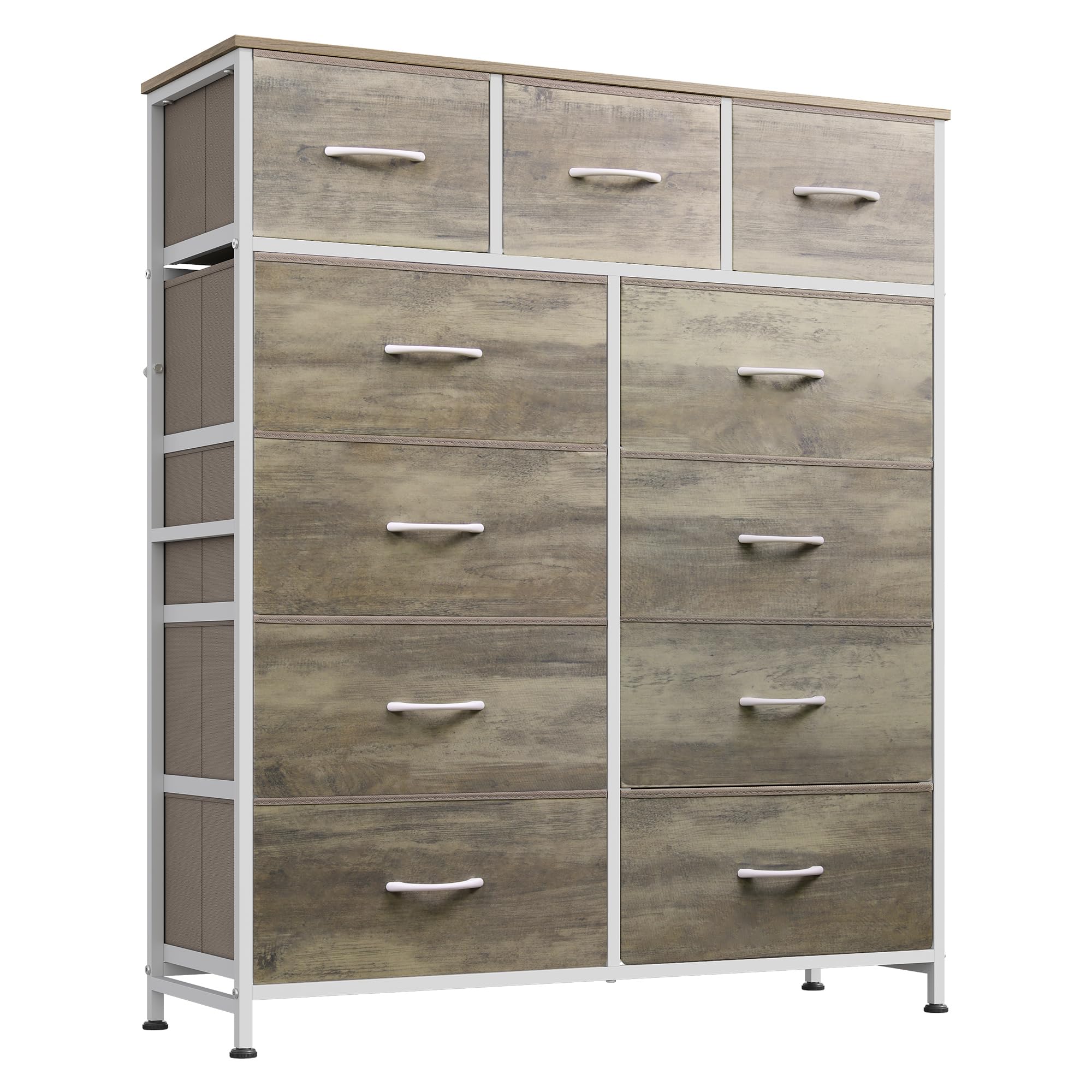 WLIVE tall dresser fabric drawers for organized wardrobe storage