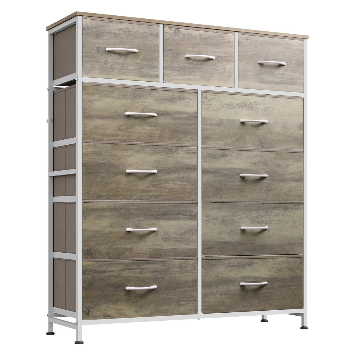 WLIVE tall dresser fabric drawers for organized wardrobe storage