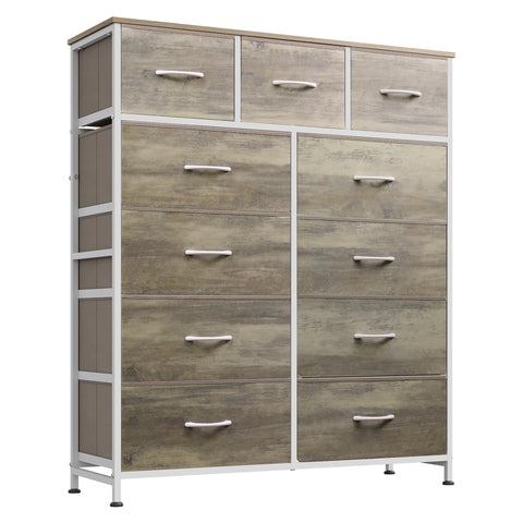 WLIVE tall dresser fabric drawers for organized wardrobe storage