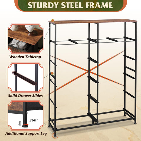 Dresser is packed securely for transit and easy assembly.