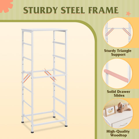 WLIVE curved handles add style and easy grip.