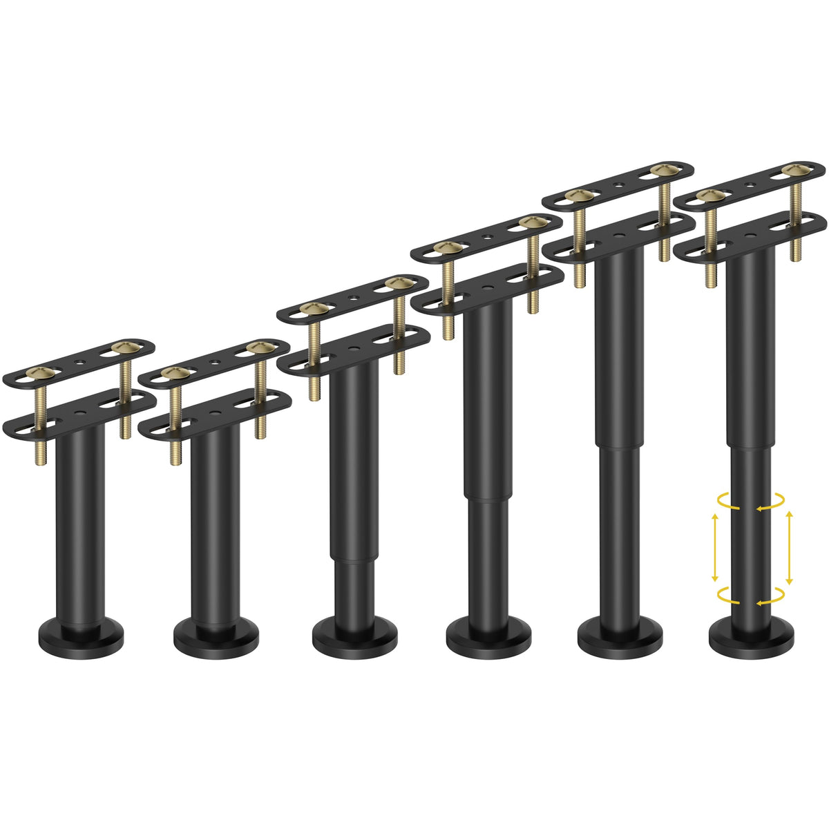 Wlrrcwdttc bed legs base detail highlight sturdy, wide foot for floor protection