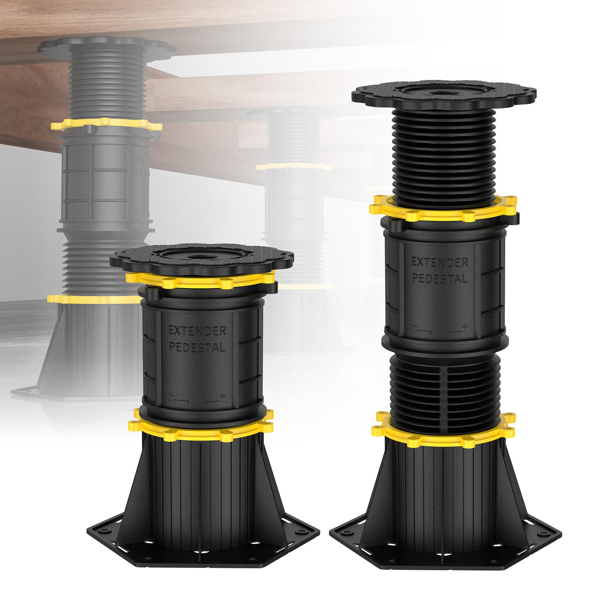 Wlrrcwdttc adjustable bed support leg 8.5–13 inch provides customizable center support.