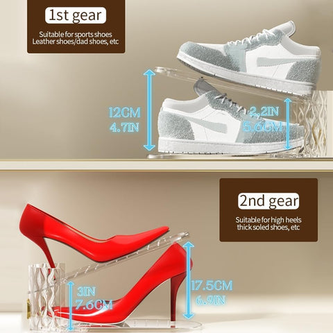 WMBOOX non-slip-shoe-surface prevents slipping and maintains orderly rows.