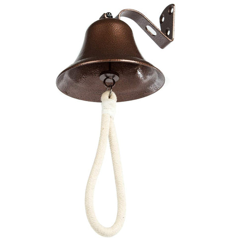 WMM Indoor/outdoor copper bell suitable for homes, cafes, or classrooms.
