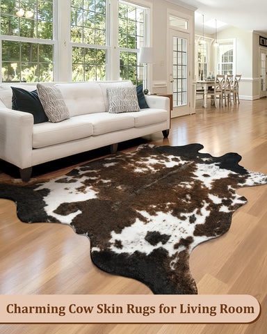 WMT NVMTER rustic western decor rug creates warm ambiance in any room.