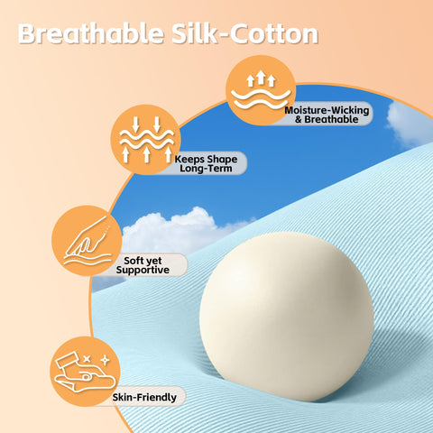 Wnfou breathable fabric wicks moisture for cooler nights and comfort
