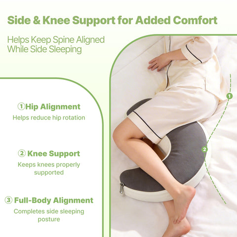 Wnfou arm-hole design relieves shoulder pressure and minimizes tossing.