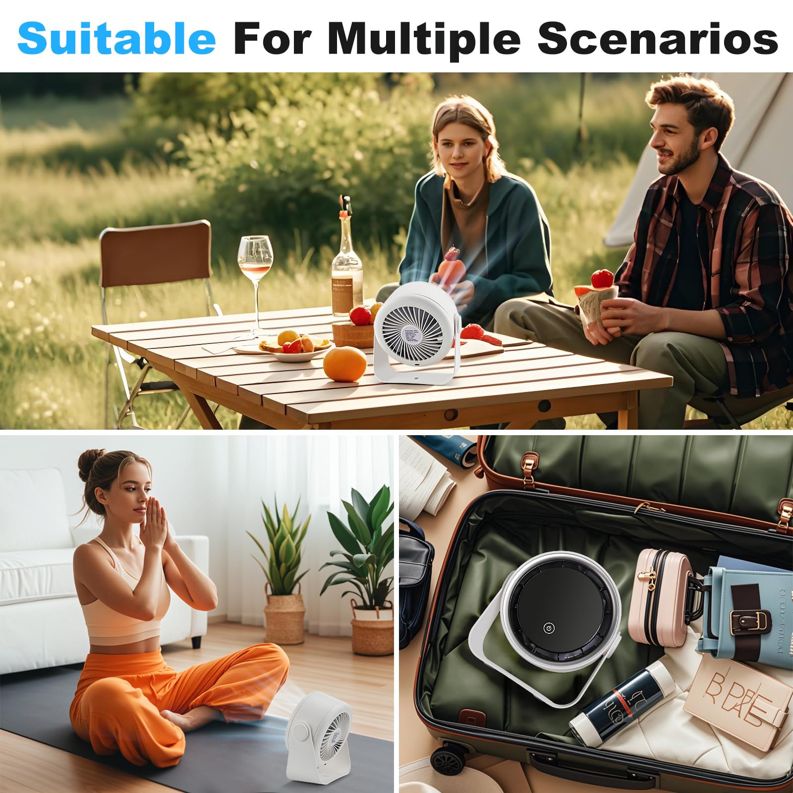 WNXQGZ wall-hanging mount enables flexible placement anywhere.