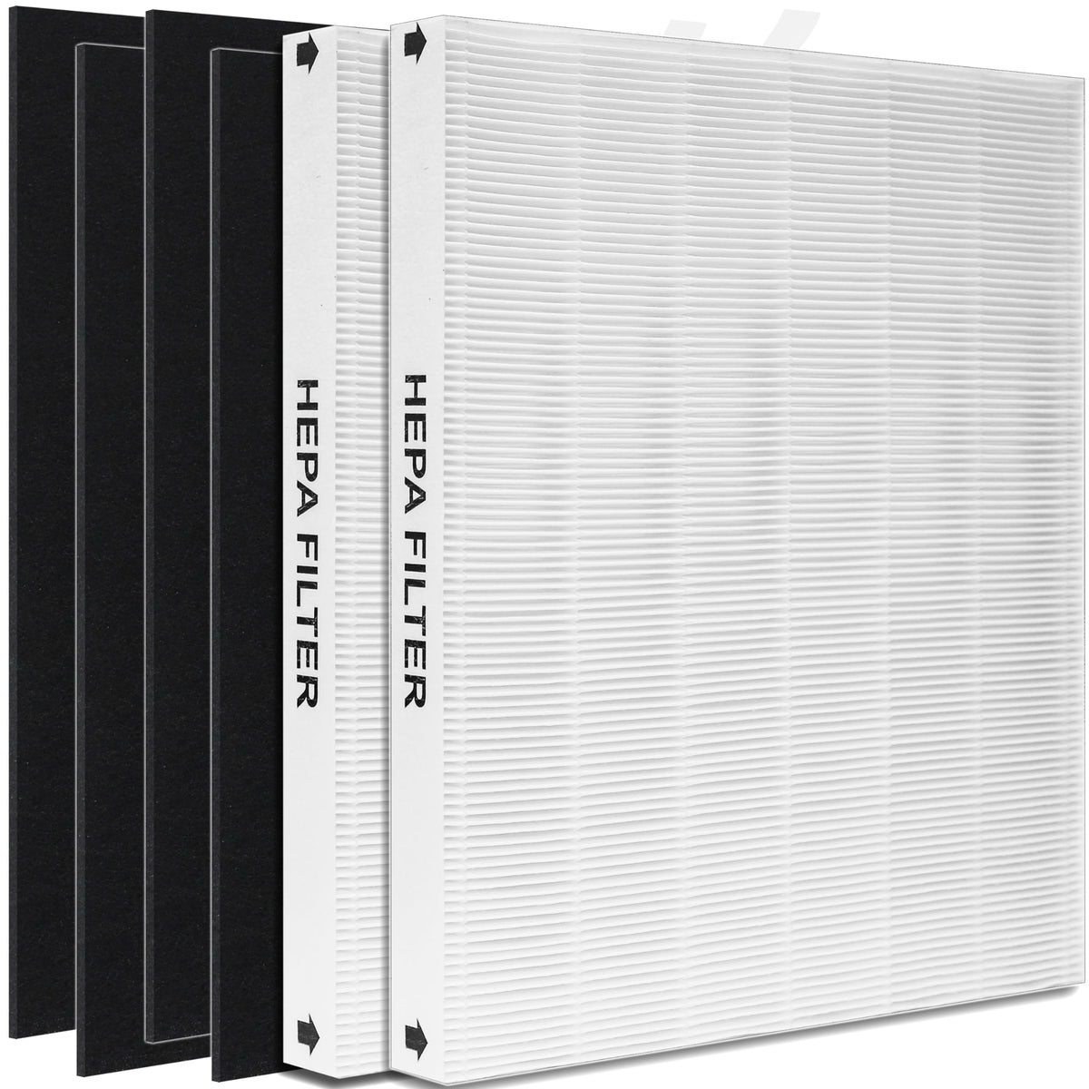 WOCASE AP-1512HH true HEPA filter captures dust and pollen for cleaner air