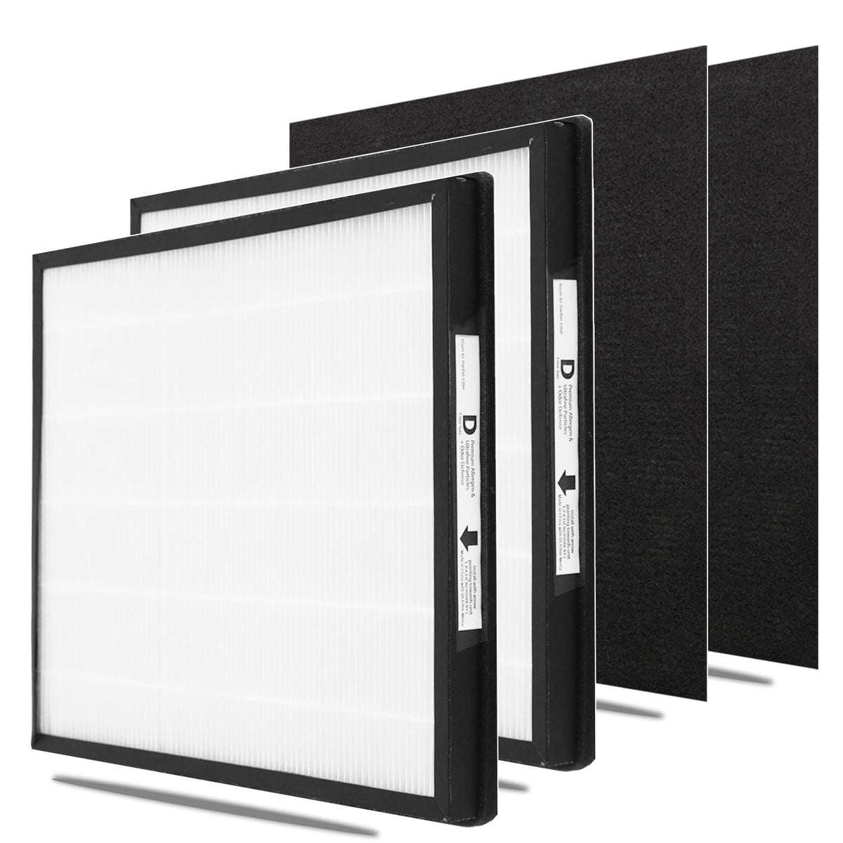 WOCASE IAF-H-100D HEPA filter for Idylis, captures fine dust and allergens.