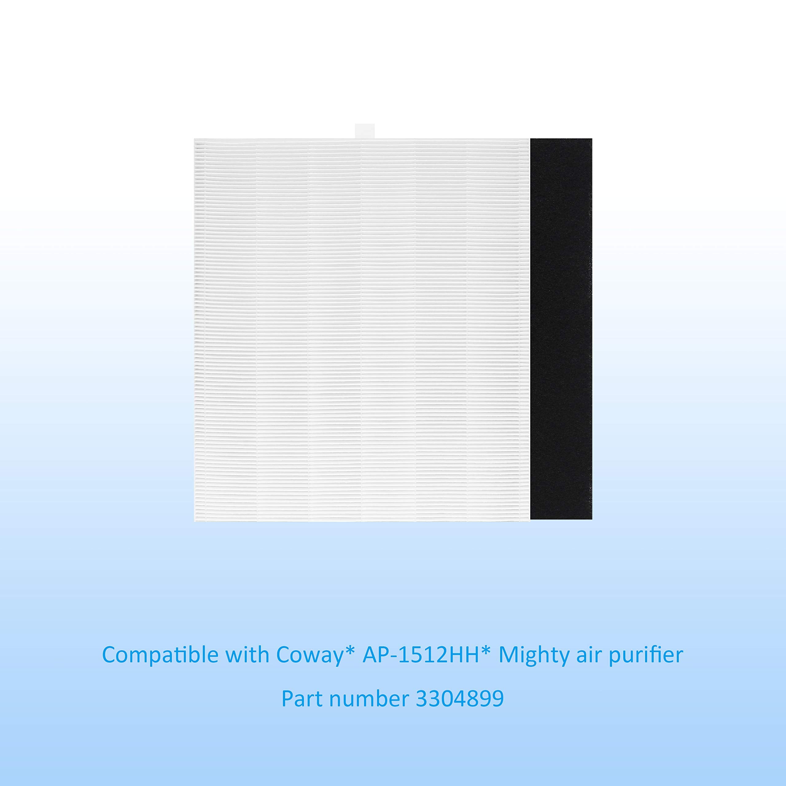 WOCASE activated carbon odor pre-filter reduces cooking odors and smoke