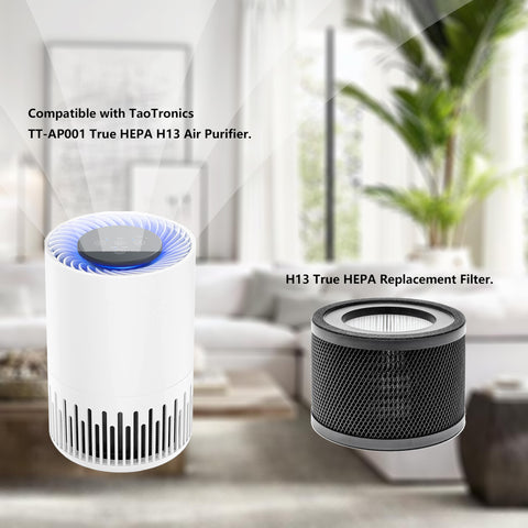 WOCASE TT-AP001 dimensions; fits 5.9 x 4.1 inch purifiers.