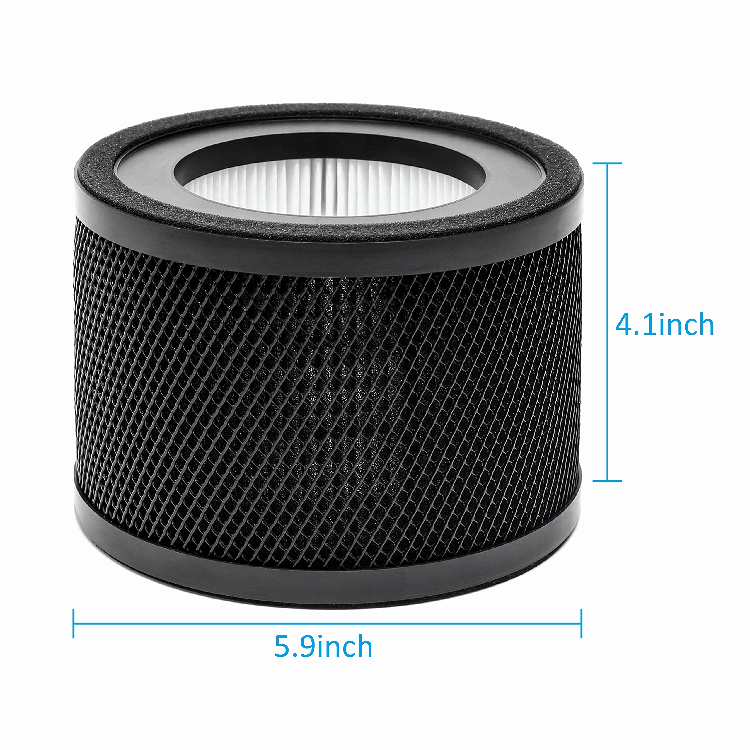WOCASE TT-AP001 packaging image; two filters included for easy setup.