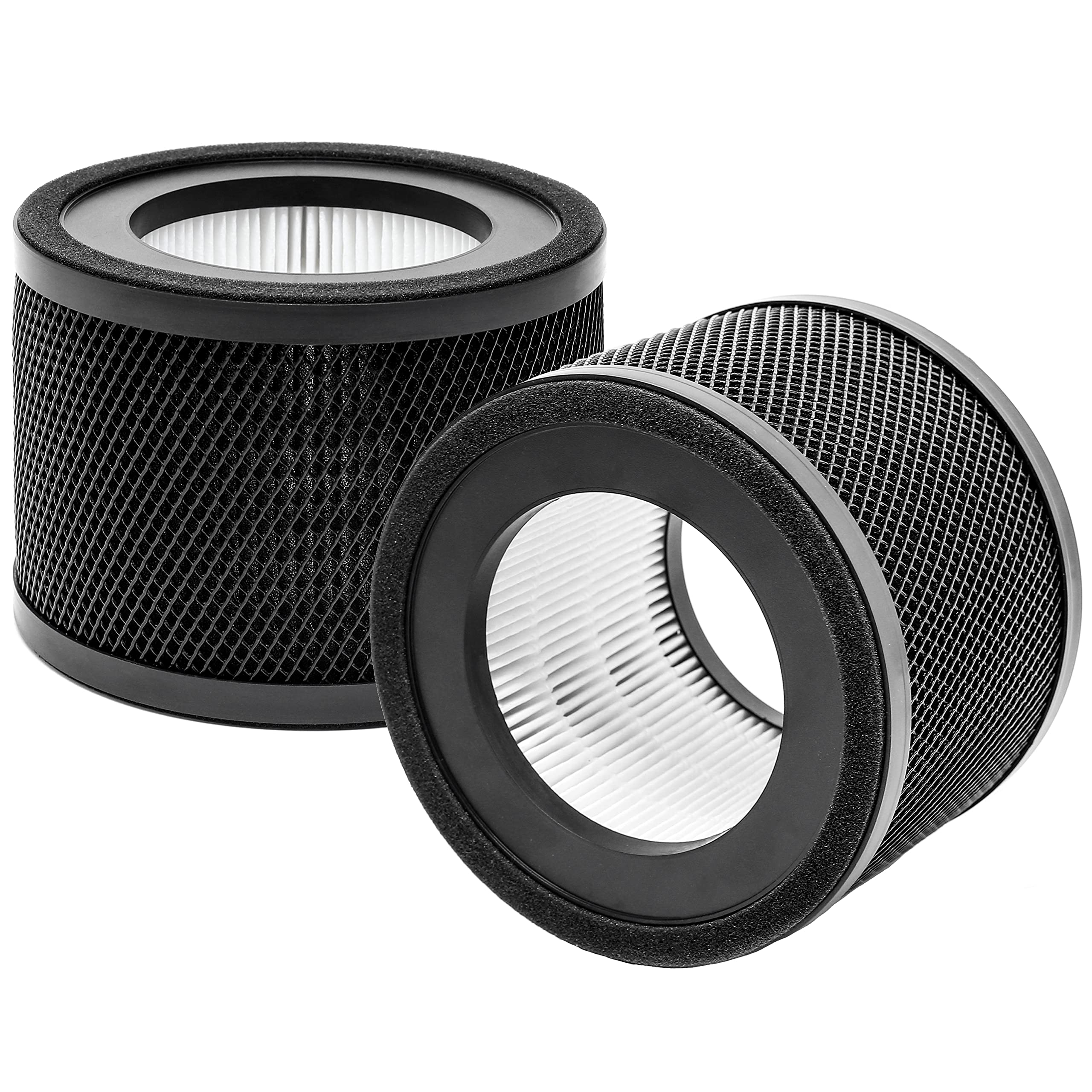 WOCASE TT-AP001 true HEPA filter close-up; boosts particle removal in TaoTronics purifiers.