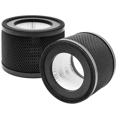 WOCASE TT-AP001 true HEPA filter close-up; boosts particle removal in TaoTronics purifiers.