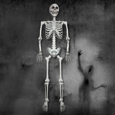 Wocst poseable skeleton for varied holiday displays