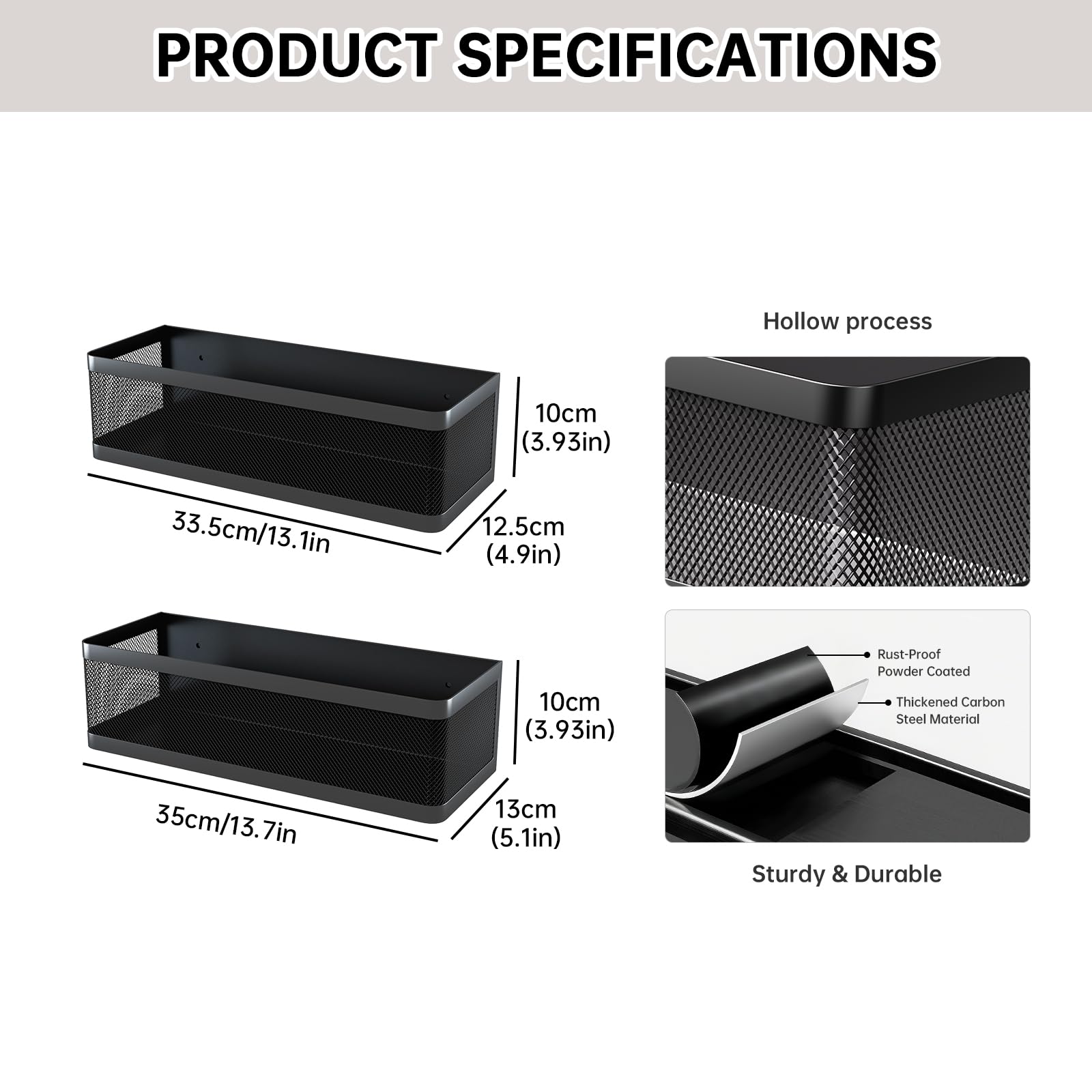 WOCUBEHOME tall guardrail protects toppled bottles from tipping.