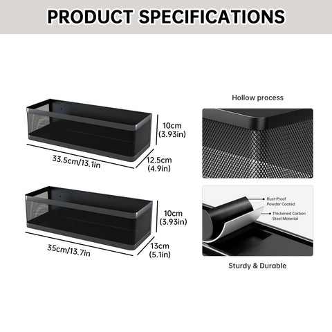 WOCUBEHOME tall guardrail protects toppled bottles from tipping.