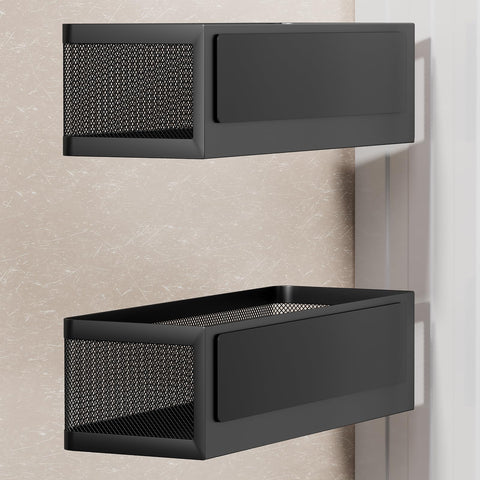 WOCUBEHOME two-pack storage boosts pantry, fridge, and office organization.