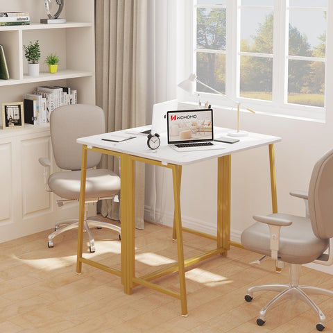 WOHOMO easy-assembly desk with included tools for quick setup.