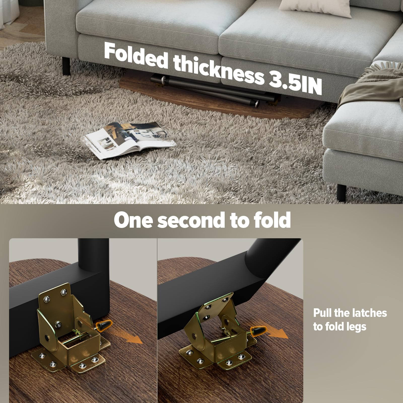 WOHOMO waterproof surface cleans easily for busy households