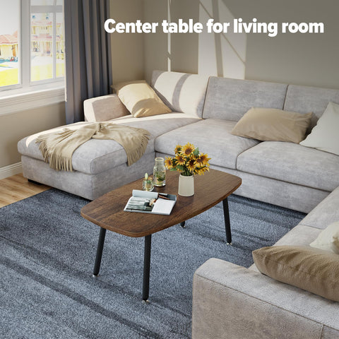 WOHOMO walnut finish fits mid-century farmhouse decor