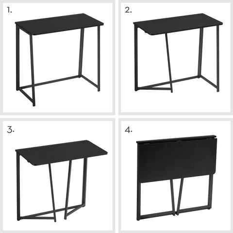 WOHOMO space-saving desk fits small apartments and rooms.