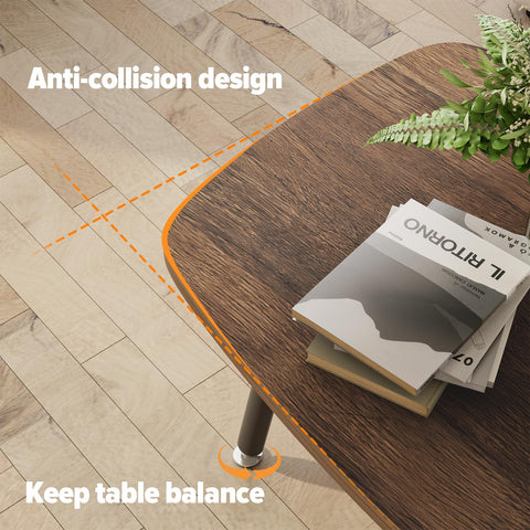 WOHOMO sturdy metal frame provides lasting support