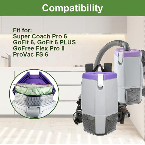 Wokinaya 107314 bag showing multilayer design for durable filtration