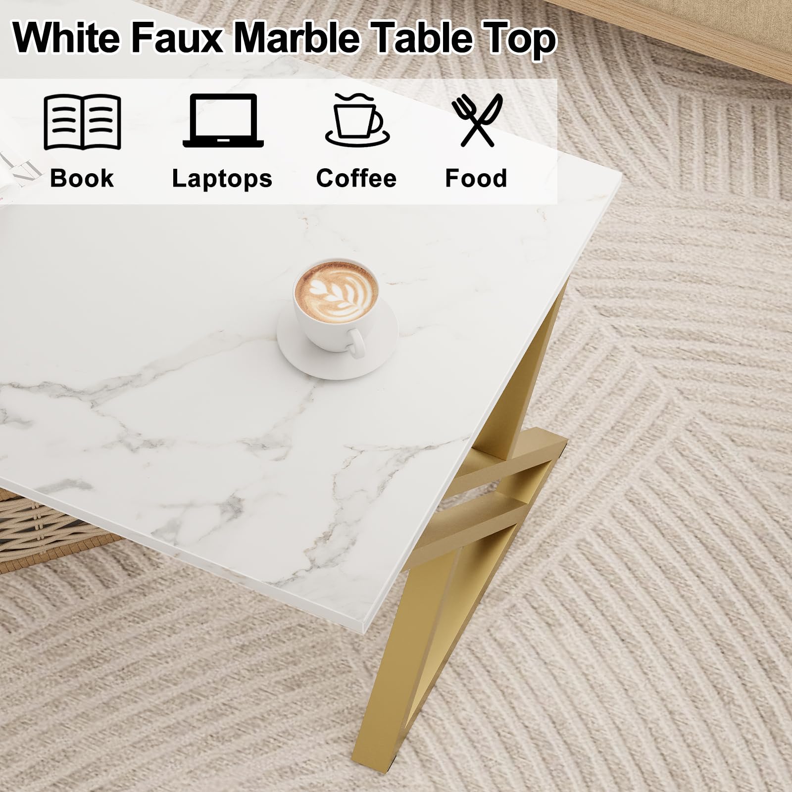 Wolawu durable top resists scratches and daily use.