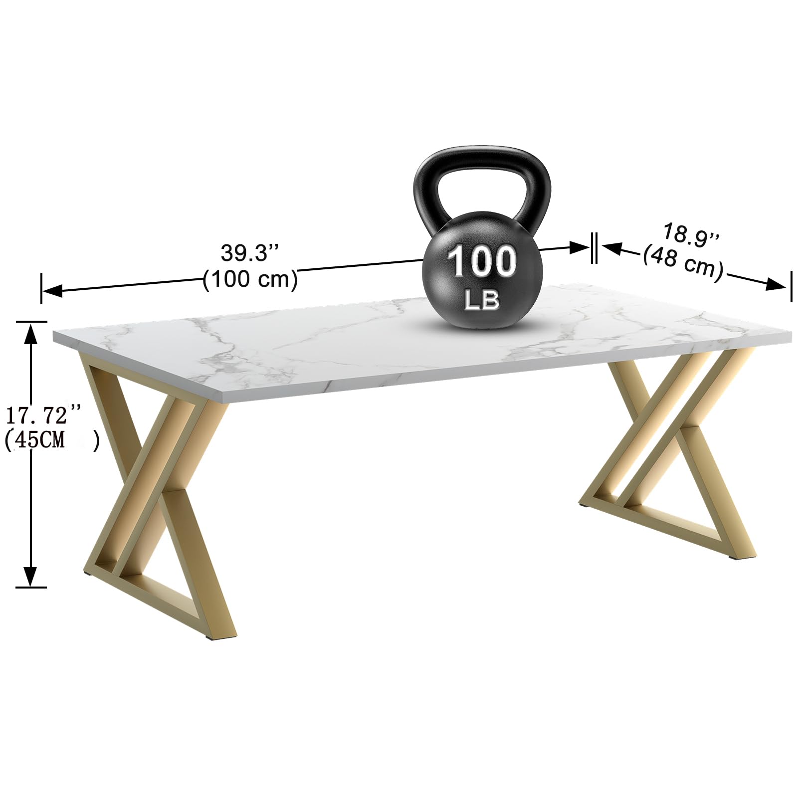 Wolawu rectangular design complements sofas and seating layouts.