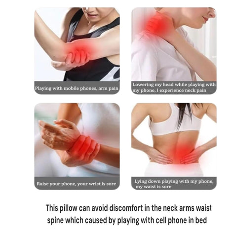 Woless Couple Sweet Pillow Wedge Breathable Cover keeps skin comfortable during use.