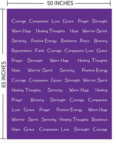 Wolf Creek Blanket 50x65 size label emphasizes versatile throw placement.