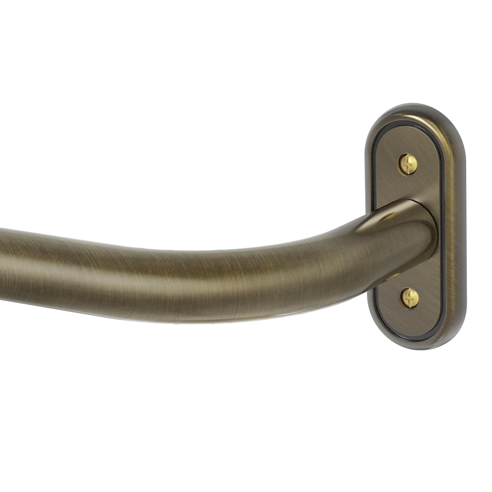 Wolistsa wrap-around light-blocking curtain rod seals window edges for darker rooms.