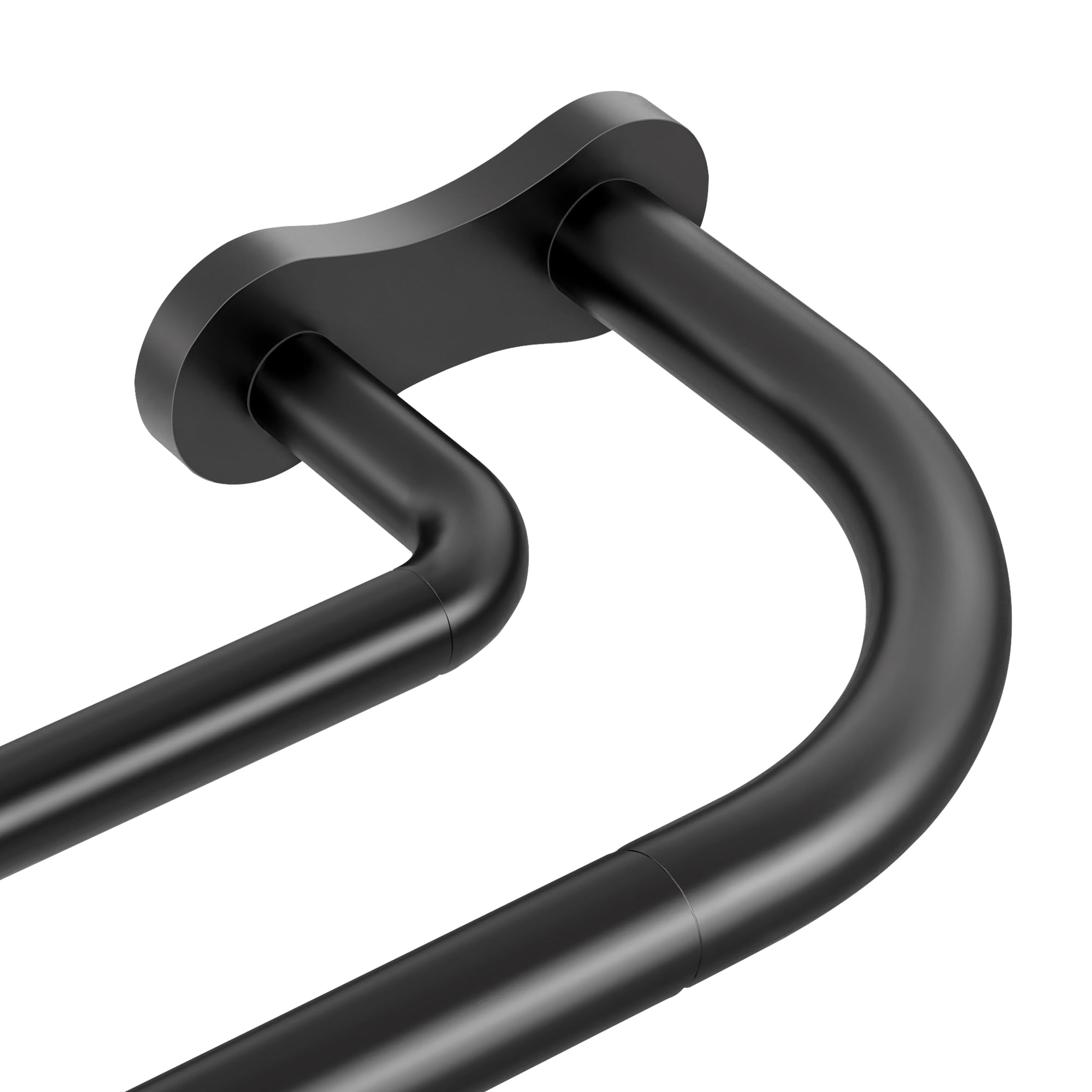 Wolistsa double curtain rod extended for 34-60 inch windows with full coverage