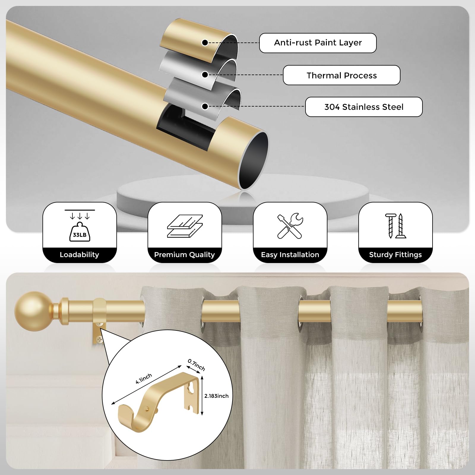 Wolistsa drywall anchors included simplify mounting on common walls.