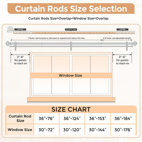 Wolistsa easy-install design for quick curtain hanging